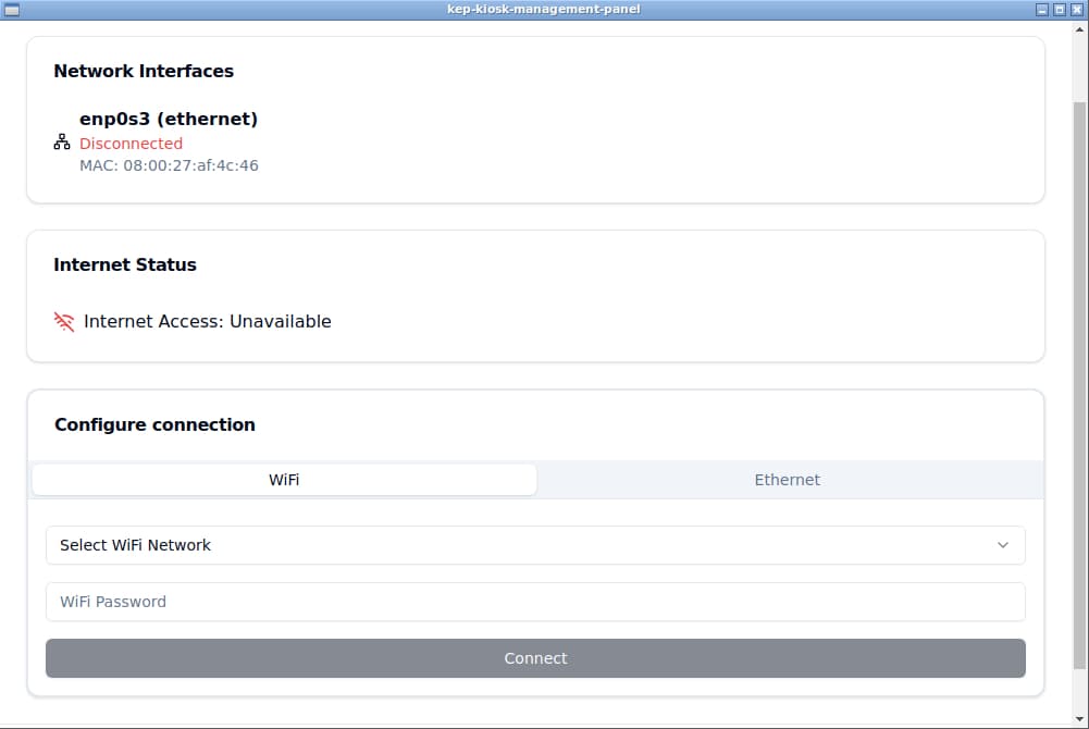 Configure Network Settings